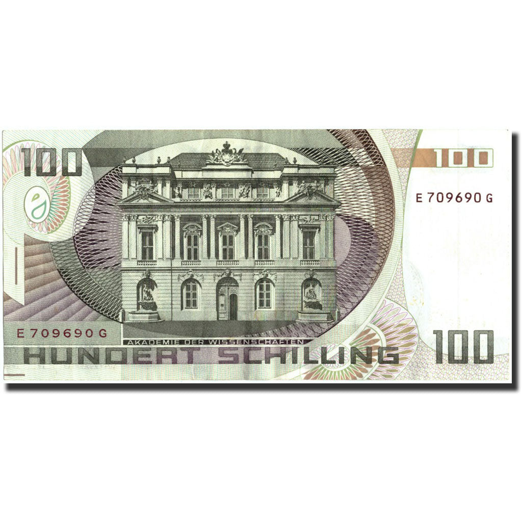 Geldschein, Österreich, 100 Schilling, 1984, 1984-01-02, KM:150, SS+