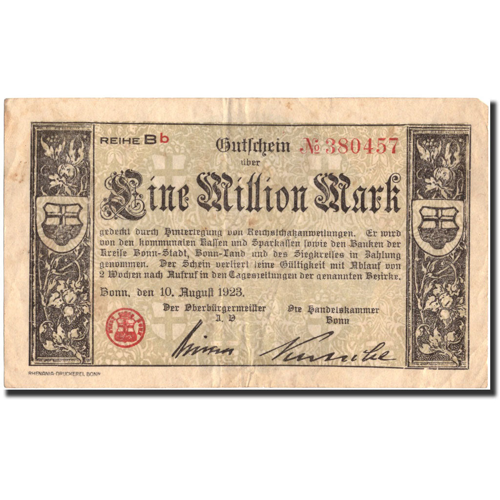 Germany, 1 Billion Mark, 1923, KM:129, 1923-08-10, EF(40-45)