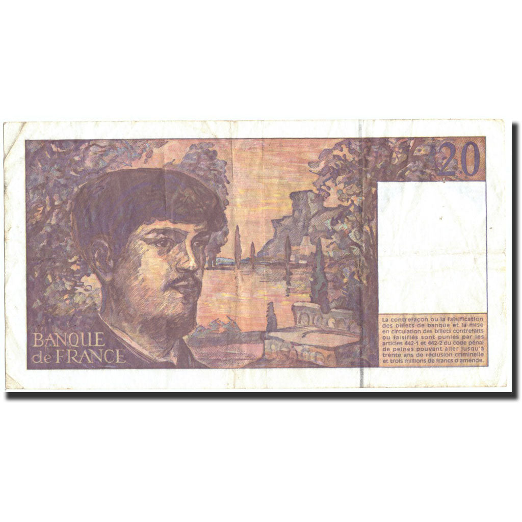 Biljet, Frankrijk, 20 Francs, 1997, 1997, TB, Fayette:66Bis.2, KM:151i