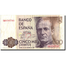 Banknote, Spain, 5000 Pesetas, 1979, 1979-10-23, KM:160, VF(20-25)