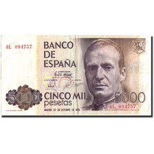 Banknote, Spain, 5000 Pesetas, 1979, 1979-10-23, KM:160, VF(20-25)