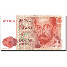 Banknote, Spain, 2000 Pesetas, 1980, 1980-07-22, KM:159, EF(40-45)