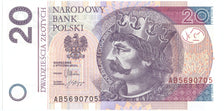 Banknote, Poland, 20 Zlotych, 2012, 2012-01-05, KM:184, UNC(65-70)