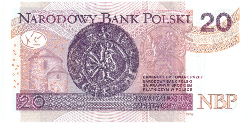Banknote, Poland, 20 Zlotych, 2012, 2012-01-05, KM:184, UNC(65-70)