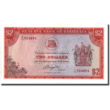 Geldschein, Rhodesien, 2 Dollars, 1979, 1979-05-24, KM:39b, UNZ-