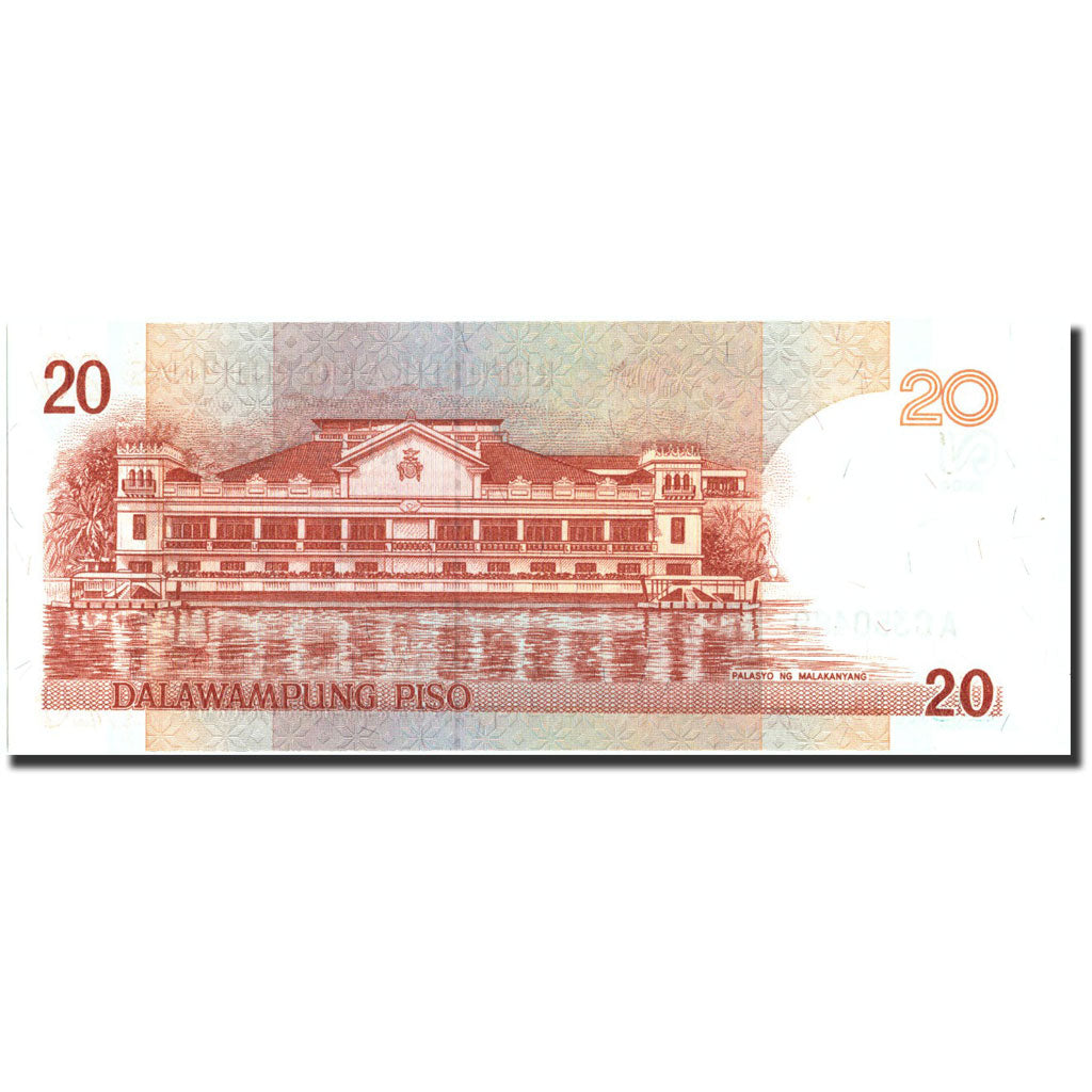 Banknote, Philippines, 20 Piso, 2004, 2004, KM:182h, UNC(65-70)