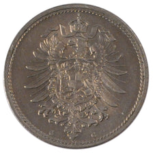 GERMANY - EMPIRE, 10 Pfennig, 1874, Frankfurt, KM #4, MS(60-62), Copper-Nickel,.