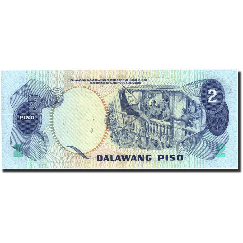 Billete, 2 Piso, Undated, Filipinas, KM:152a, Undated, SC+