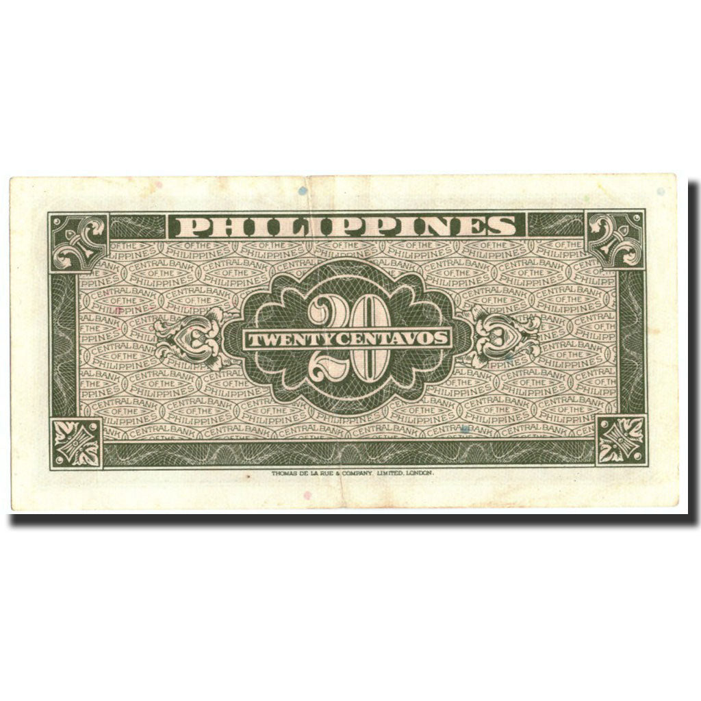 Philippines, 20 Centavos, KM:130a, AU(50-53)