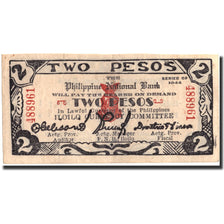 Banknote, Philippines, 2 Pesos, Undated (1944), Undated, KM:95a, VF(30-35)