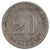 Coin, GERMANY - EMPIRE, 20 Pfennig, 1890, Stuttgart, EF(40-45), Copper-nickel