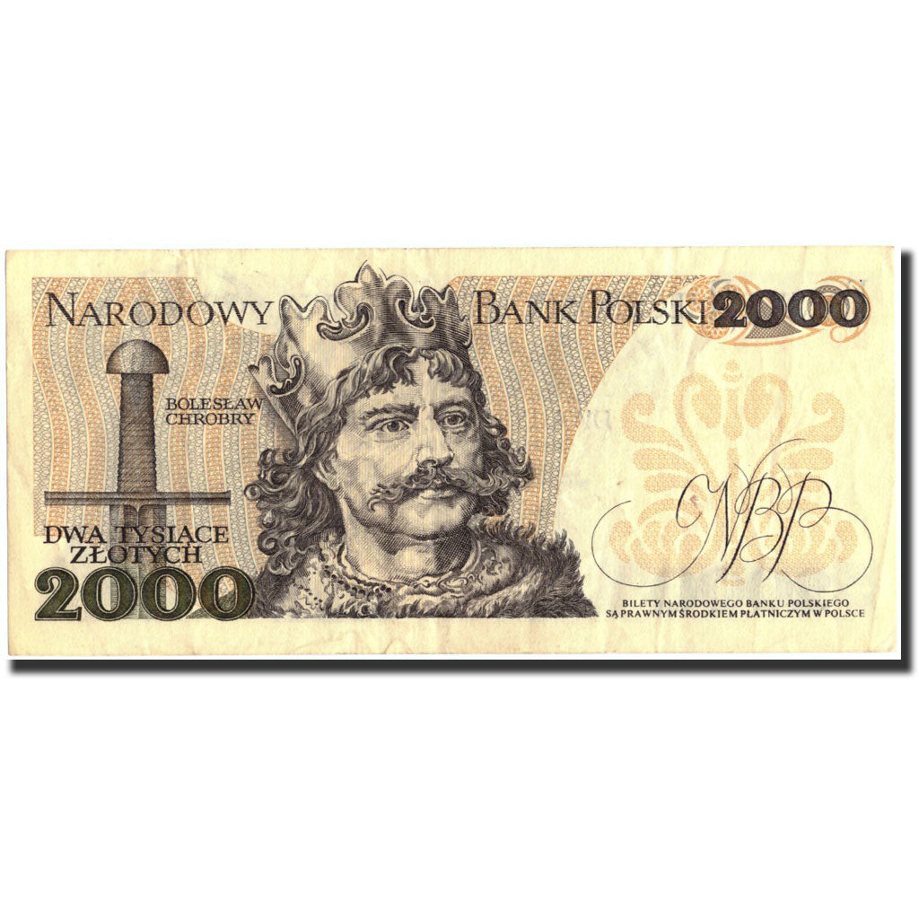 Geldschein, Polen, 2000 Zlotych, 1979, 1979-06-01, KM:147b, SS+