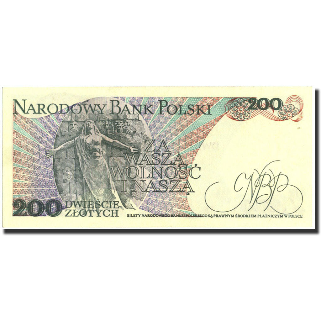 Billet, Pologne, 200 Zlotych, 1988, 1988-12-01, KM:144c, SUP+