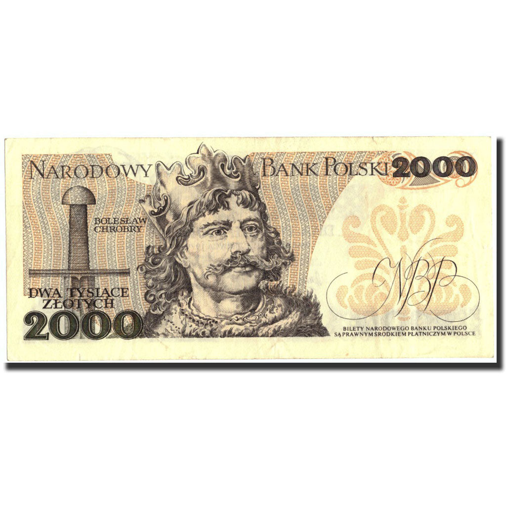 Poland, 2000 Zlotych, 1979, KM:147b, 1979-06-01, AU(50-53)