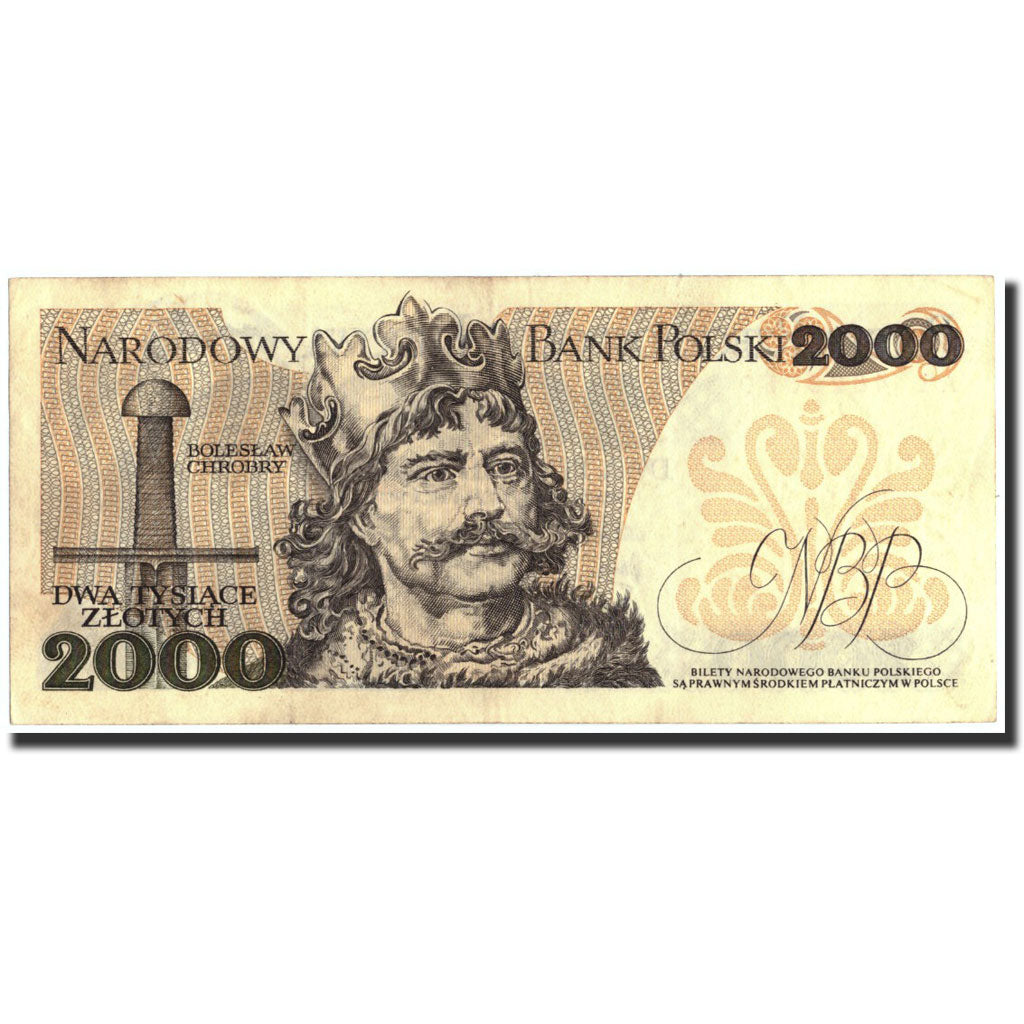 Poland, 2000 Zlotych, 1979, KM:147b, 1979-06-01, EF(40-45)