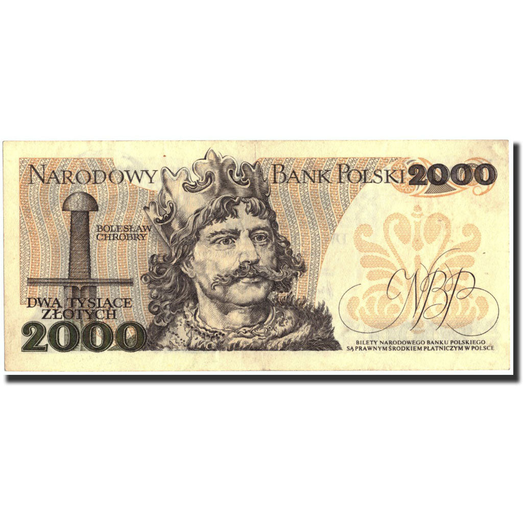 Banknote, Poland, 2000 Zlotych, 1979, 1979-06-01, KM:147b, AU(50-53)