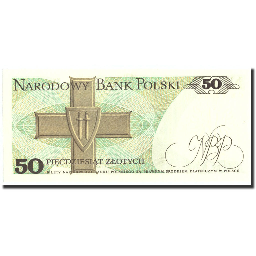Geldschein, Polen, 50 Zlotych, 1988, 1988-12-01, KM:142c, UNZ-