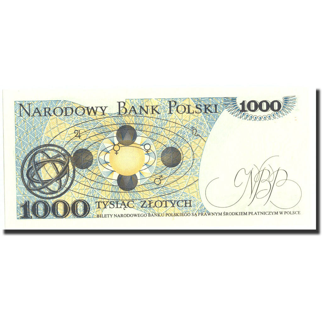 Banknote, Poland, 1000 Zlotych, 1982, 1982-06-01, KM:146a, UNC(63)