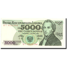 Billet, Pologne, 5000 Zlotych, 1988, 1988-12-01, KM:150c, SPL