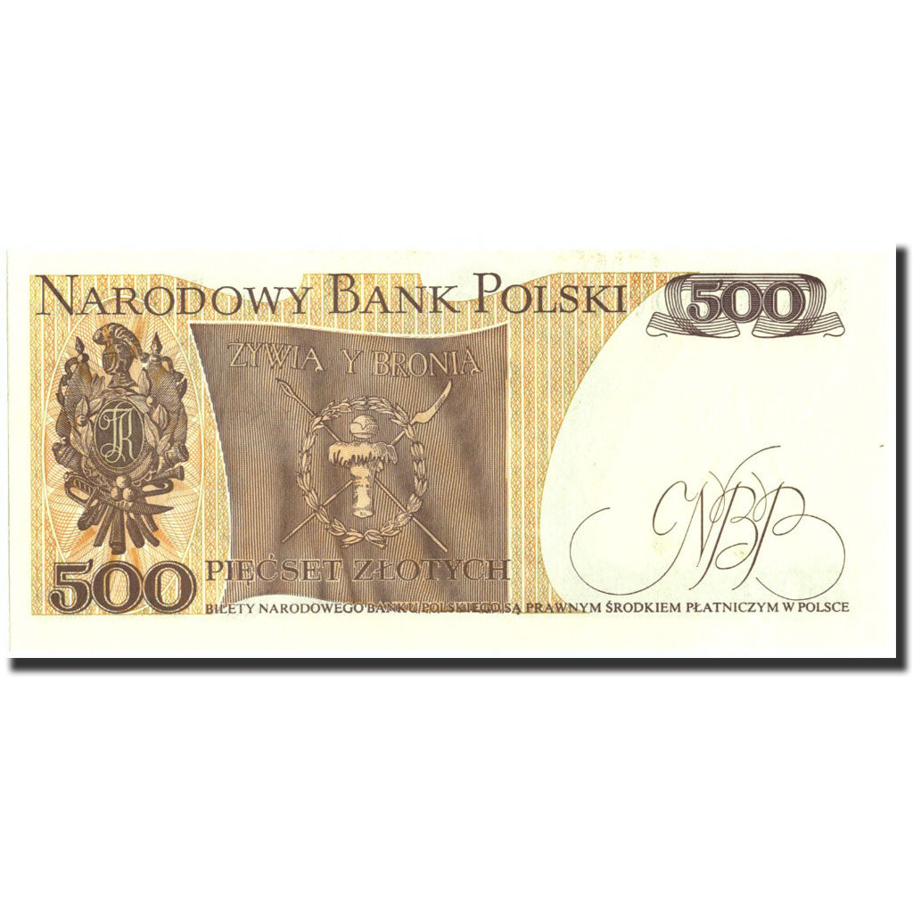 Banconote, Polonia, 500 Zlotych, 1982, KM:145d, 1982-06-01, SPL+