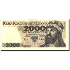 Poland, 2000 Zlotych, 1979, KM:147b, 1979-06-01, UNC(63)
