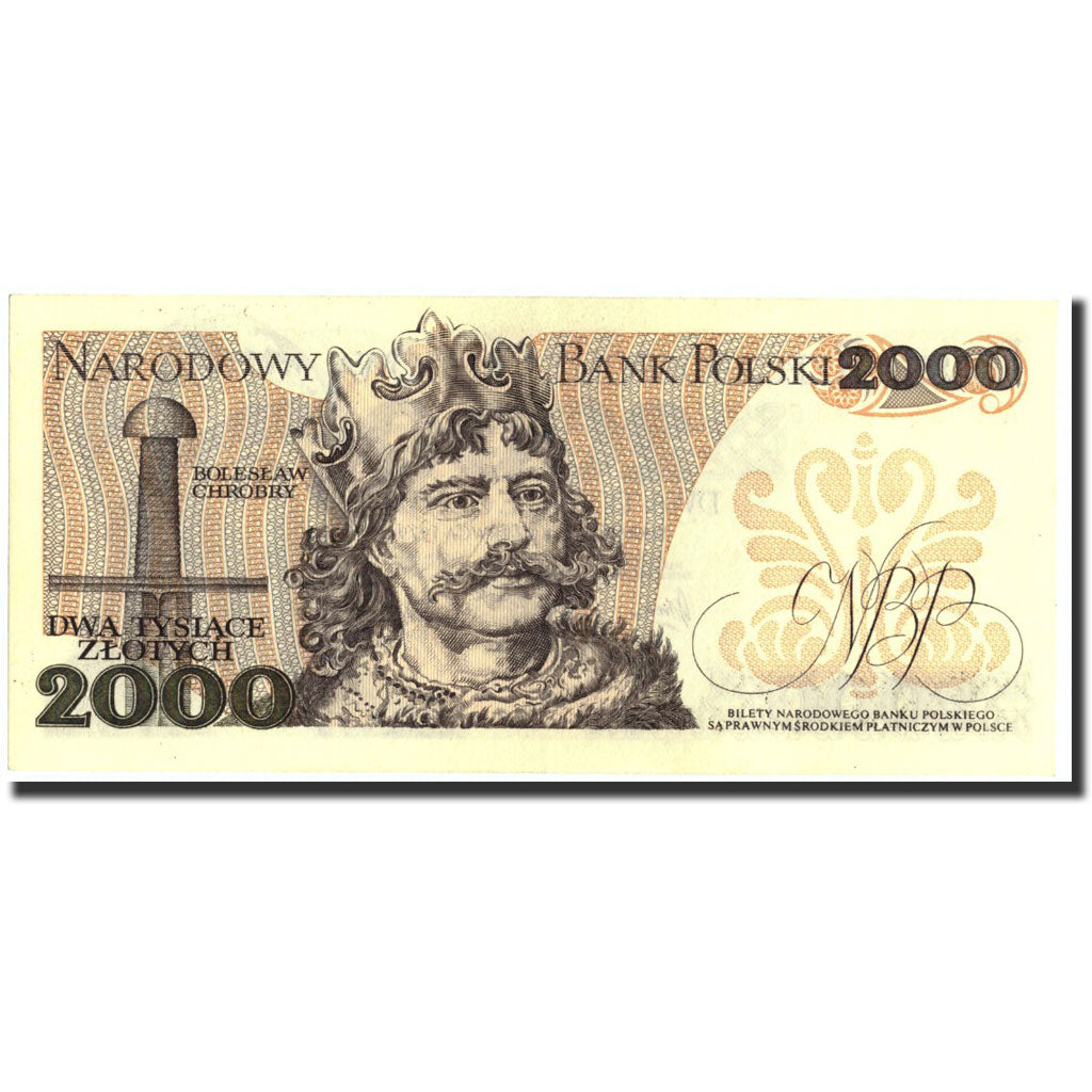 Poland, 2000 Zlotych, 1979, KM:147b, 1979-06-01, UNC(63)