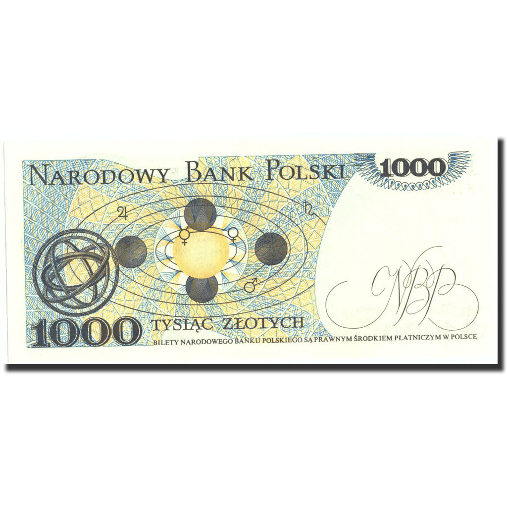 Banknote, Poland, 1000 Zlotych, 1982, 1982-06-01, KM:146a, UNC(64)