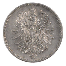 Coin, GERMANY - EMPIRE, Wilhelm I, Mark, 1875, Karlsruhe, MS(60-62), Silver