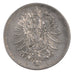 Coin, GERMANY - EMPIRE, Wilhelm I, Mark, 1875, Karlsruhe, MS(60-62), Silver
