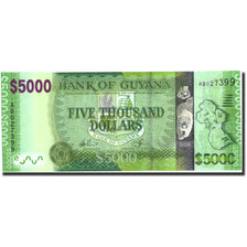 Billet, Guyana, 5000 Dollars, Undated (2013), Undated, SPL