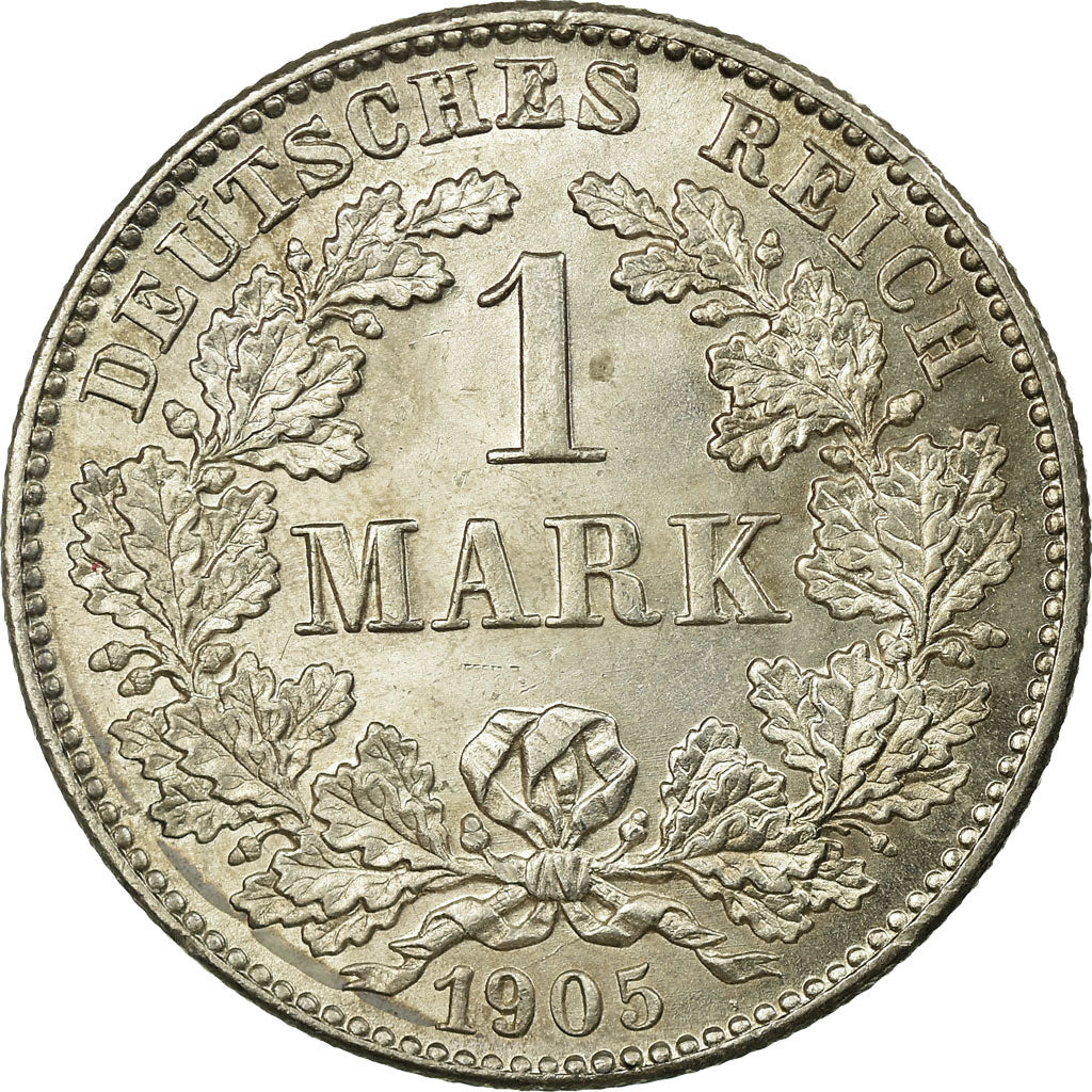 Coin, GERMANY - EMPIRE, SAXONY-ALBERTINE, Wilhelm II, Mark, 1905, Karlsruhe