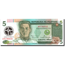 Banknote, Philippines, 5 Piso, 1991, 1991, KM:179, UNC(60-62)