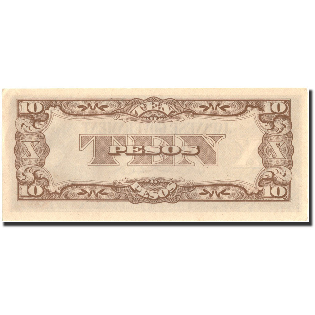 Philippines, 10 Pesos, Undated (1942), KM:108a, UNC(60-62)