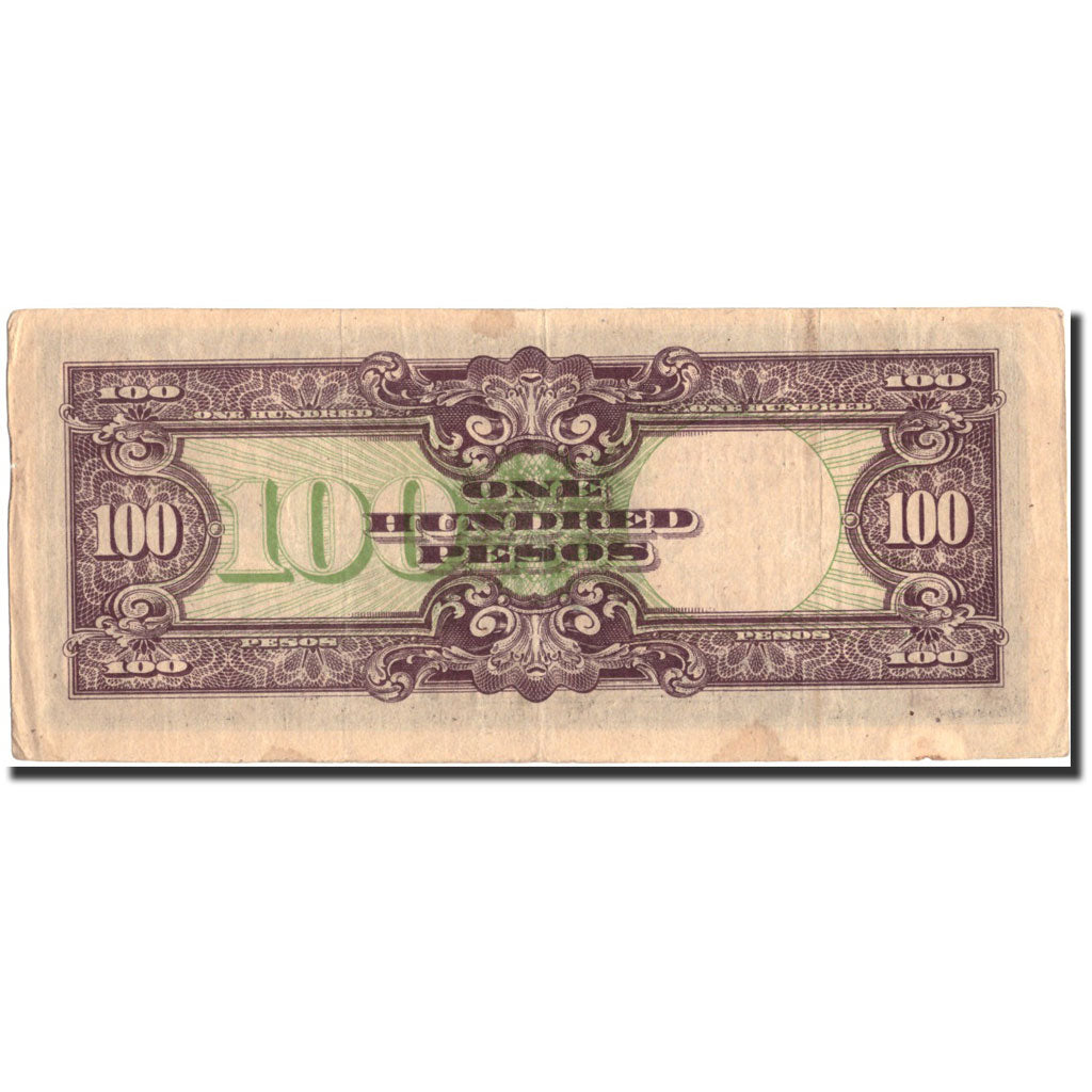 Philippines, 100 Pesos, undated (1945), KM:113, VF(20-25)
