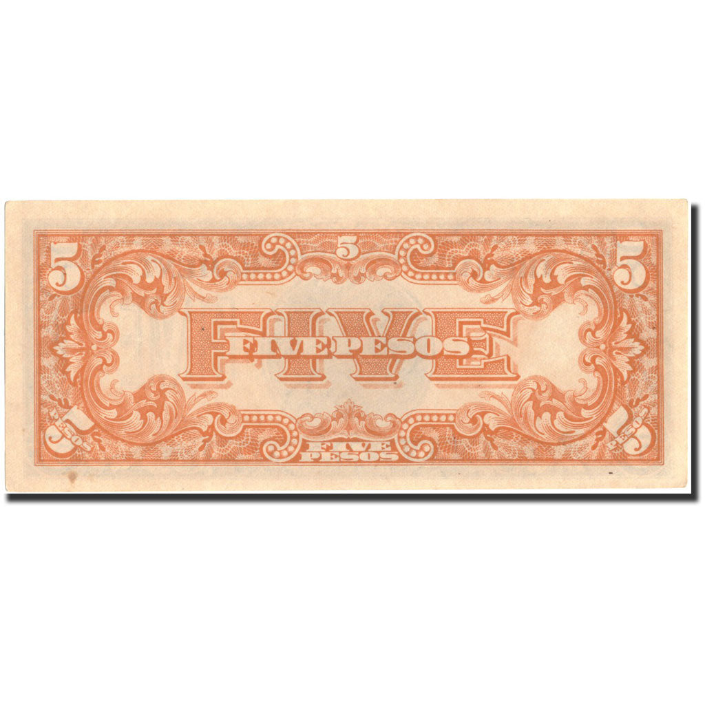 Filipinas, 5 Pesos, Undated (1942), KM:107a, MBC