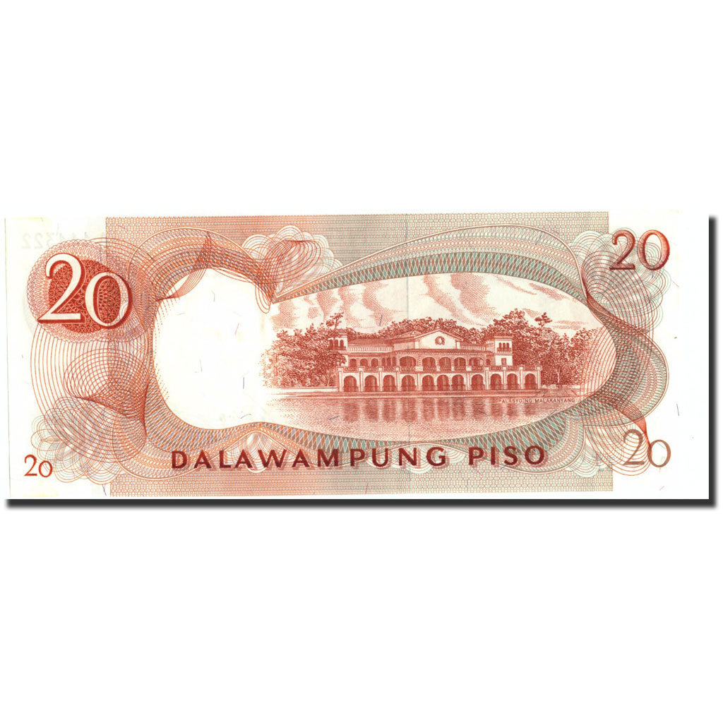 Banknote, Philippines, 20 Piso, Undated, Undated, KM:155a, UNC(60-62)