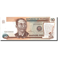 Philippines, 10 Piso, Undated (1985-94), KM:169e, AU(55-58)