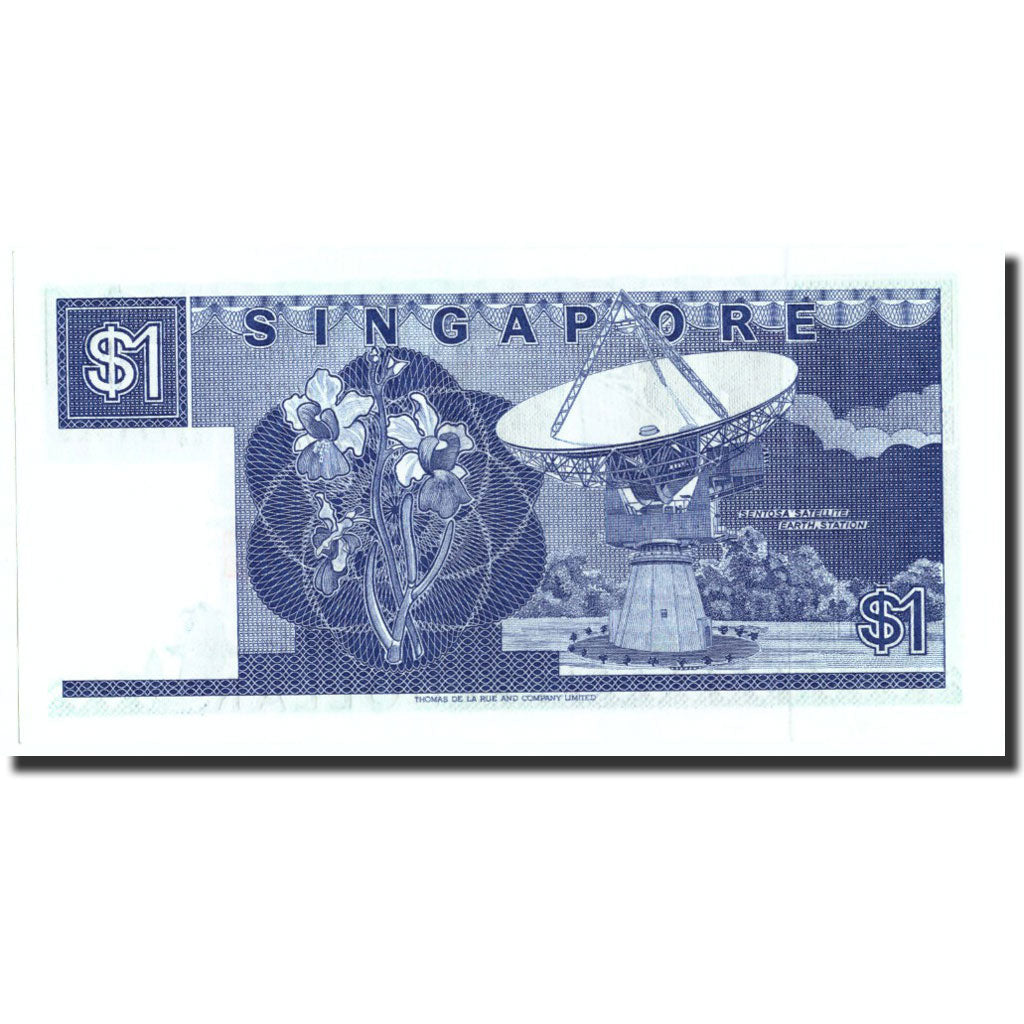 Billet, Singapour, 1 Dollar, Undated (1987), Undated, KM:18a, SUP+
