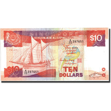 Singapore, 10 Dollars, Undated (1988), KM:20, AU(50-53)
