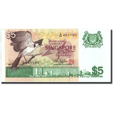 Singapore, 5 Dollars, Undated (1976), KM:10, EF(40-45)