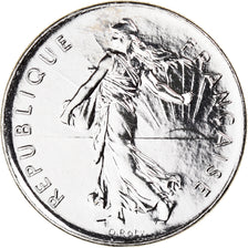 Coin, France, Semeuse, 5 Francs, 2000, Paris, BU, MS(65-70), Nickel Clad