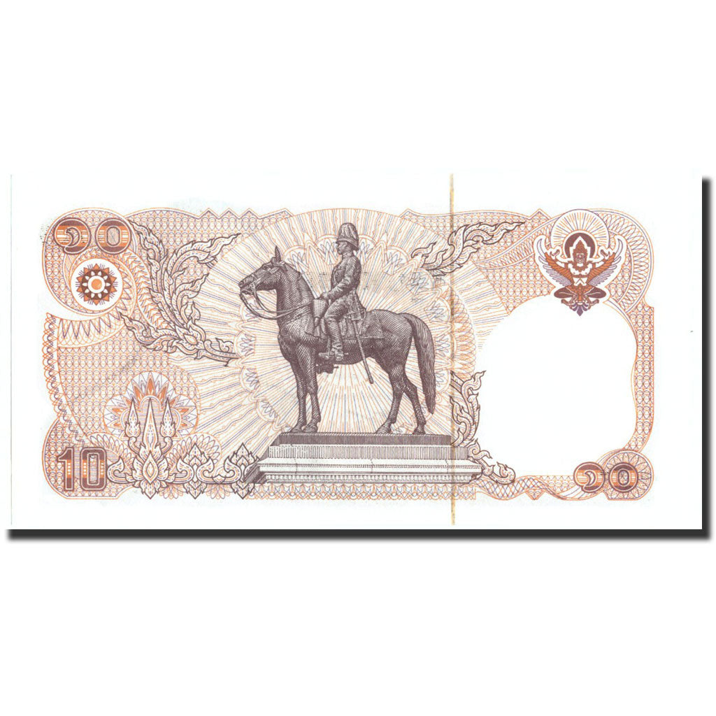 Biljet, Thailand, 10 Baht, 1980, 1980, KM:87, SUP+