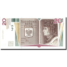 Poland, 20 Zlotych, 2015, 28-05-2015, KM:188, UNC(65-70)