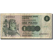 Scotland, 1 Pound, 1975, KM:204c, 1975-05-01, VG(8-10)