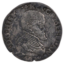 Coin, Belgium, 1/5 Ecu, Bruges, VF(20-25), Silver