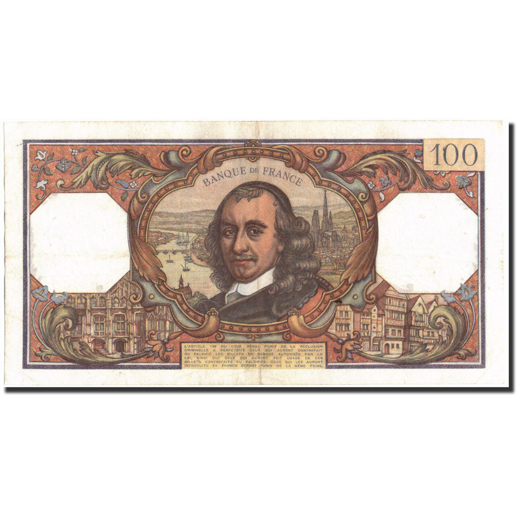 Billet, France, 100 Francs, 1967, 1967-12-07, TTB+, Fayette:65.19, KM:149c
