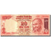 Banknote, India, 20 Rupees, Undated (2002), Undated, KM:89Ab, UNC(63)