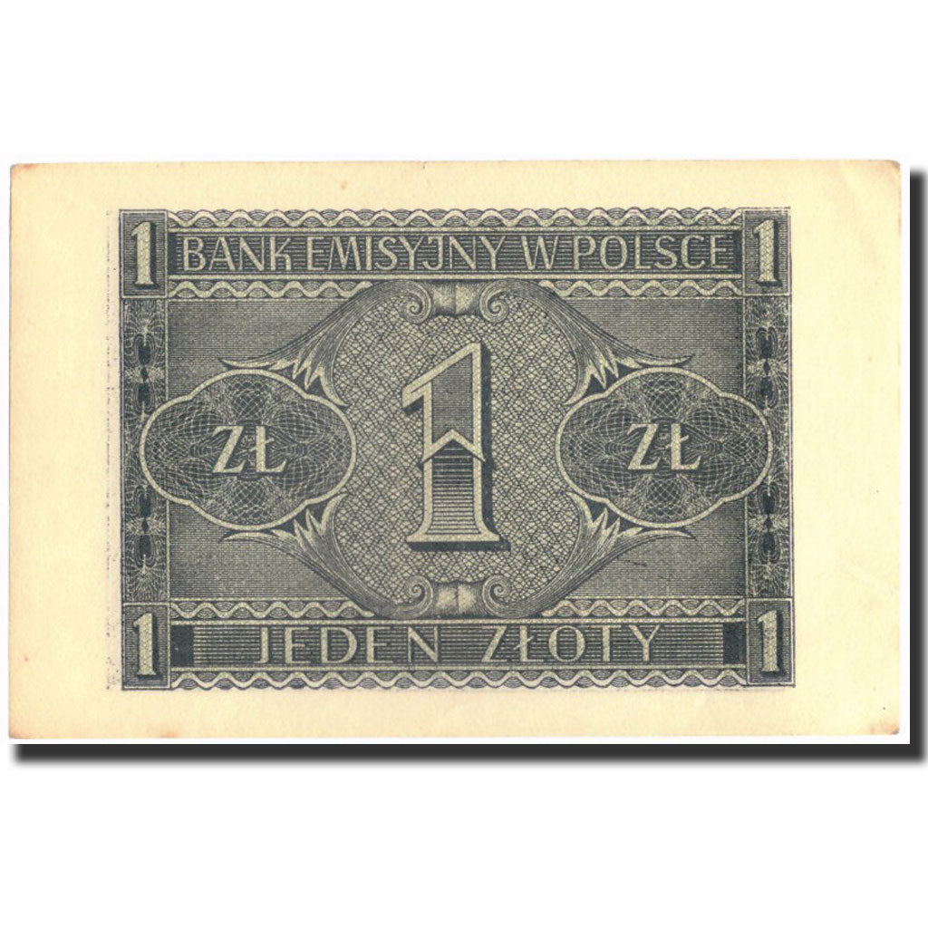 Banconote, Polonia, 1 Zloty, 1941, KM:99, 1941-08-01, SPL-