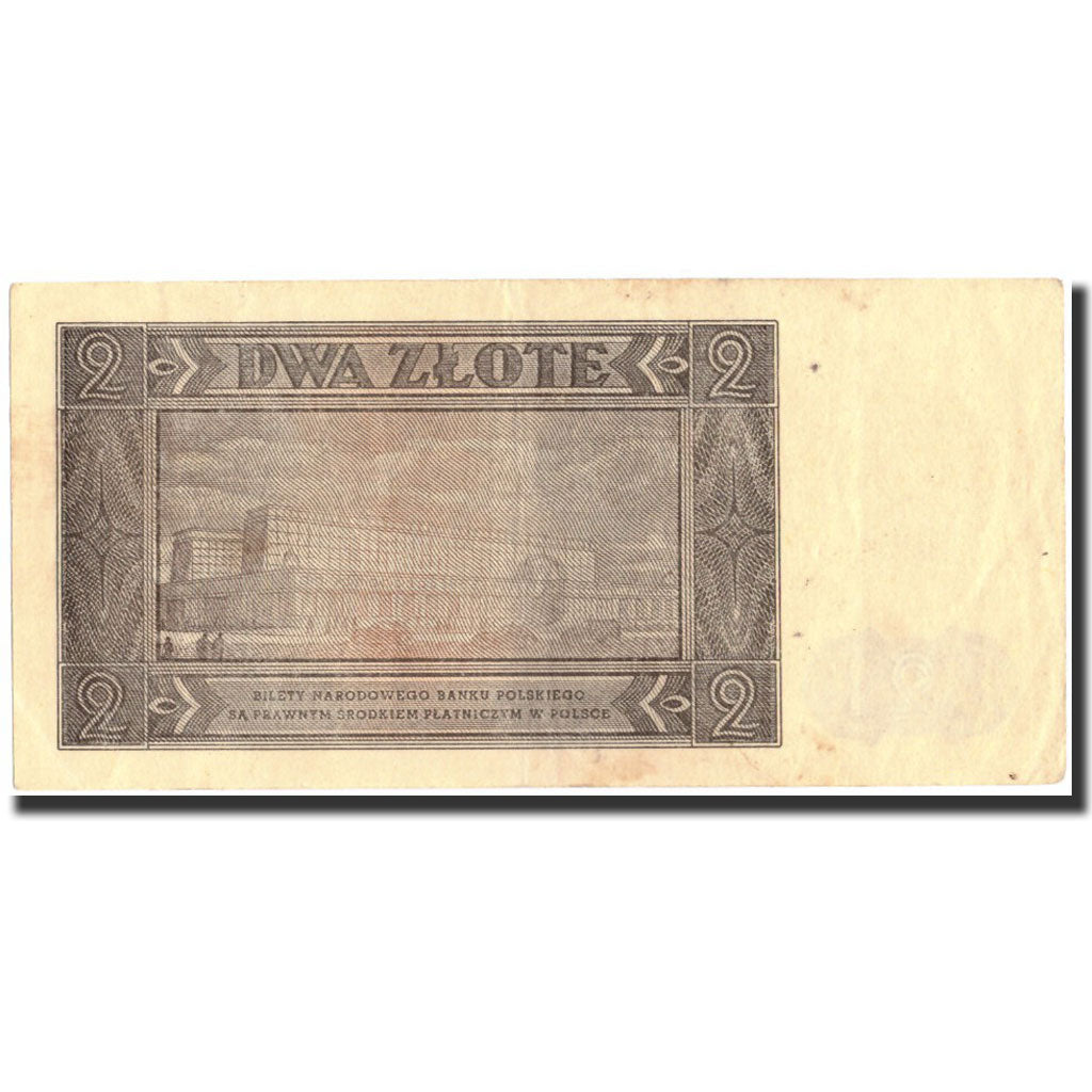 Banknote, Poland, 2 Zlote, 1948, 1948-07-01, KM:134, EF(40-45)