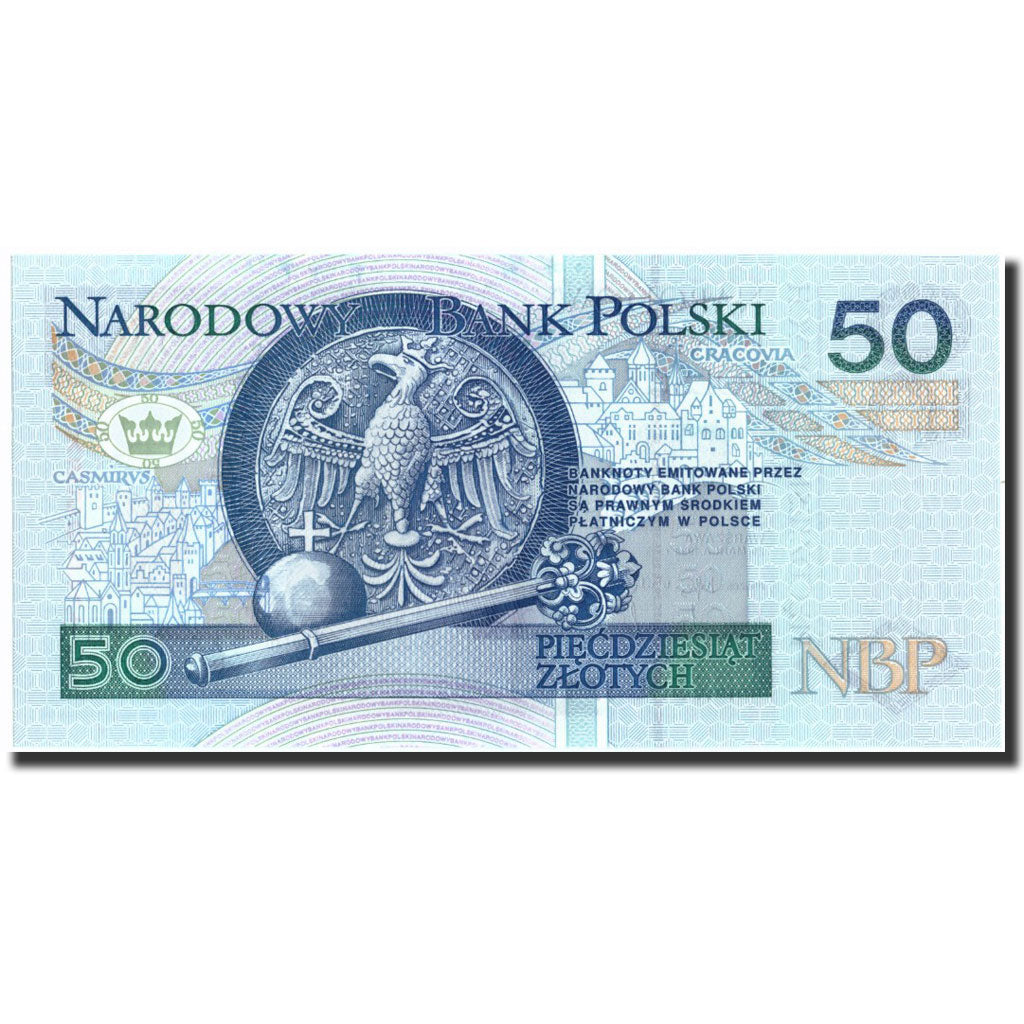 Poland, 50 Zlotych, 1994, 1994-03-25, KM:175a, UNC(60-62)